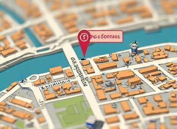 Carte de Paris localisant l'adresse